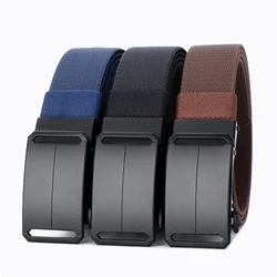 Metal Men Belt Nylon Breathable Belts For Men Cowboy Designer Belt Outdoor Tactical Belt Military Gifts 남성 가죽 벨트 ceinture homme