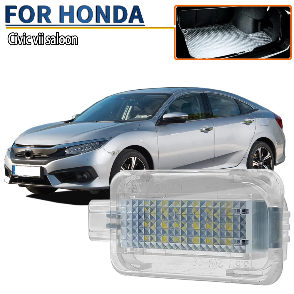1PC Car LED Luggage Compartment Lights Assembly Trunk Carge Boot Light For Honda Civic vii saloon, Es;et (year 2000-2006) Saloon