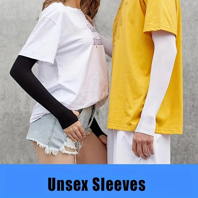 1-6Pcs Sun Protection Arm Covers Sleeves Women Men Summer Outdoor Sunblock Running Volleyball Cycling Fishing Uv Sun Protection