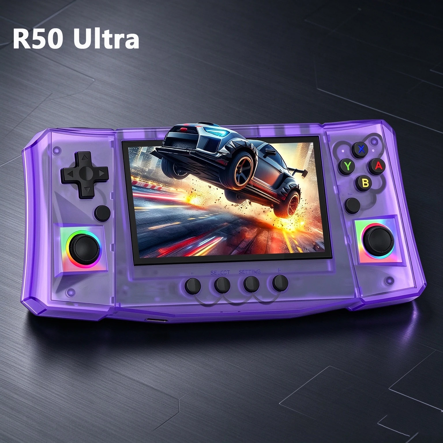 Retro Handheld Console Linux Ips Screen - Console rétro R50 Ultra, console de