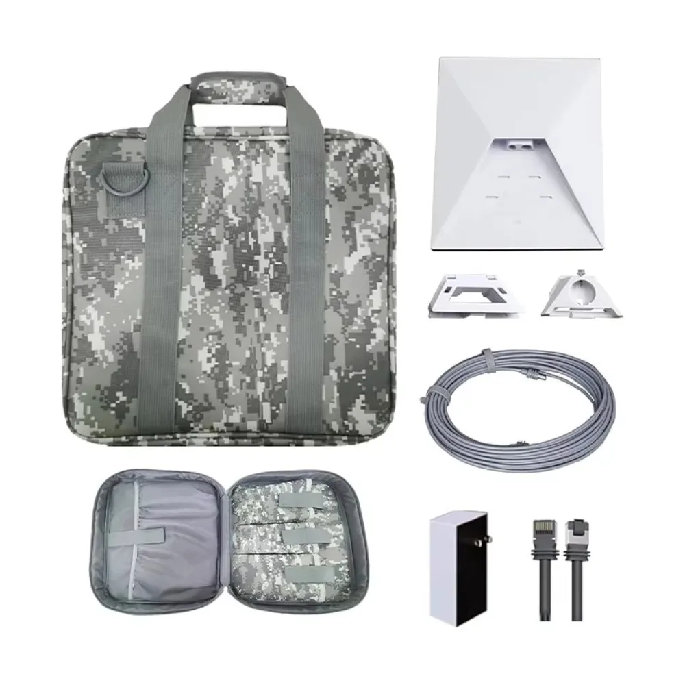 Multi Pocket Waterproof Storage Bag Organizer For Starlink Mini Kit Antenna Router Accessories Outdoor