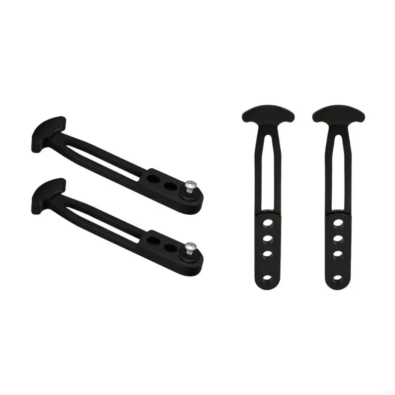 Rubber T Buckles With Adjustable Hole Telescoping Ladder Rubber Strap For Boat Ladder And Outdoor Equipment