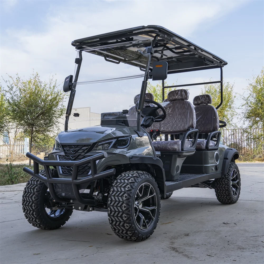 For Yamaha Club Car 4 Stroke Gas 6 Passenger Street Legal Sightseeing Transport Buggy Golf Cart Assembly