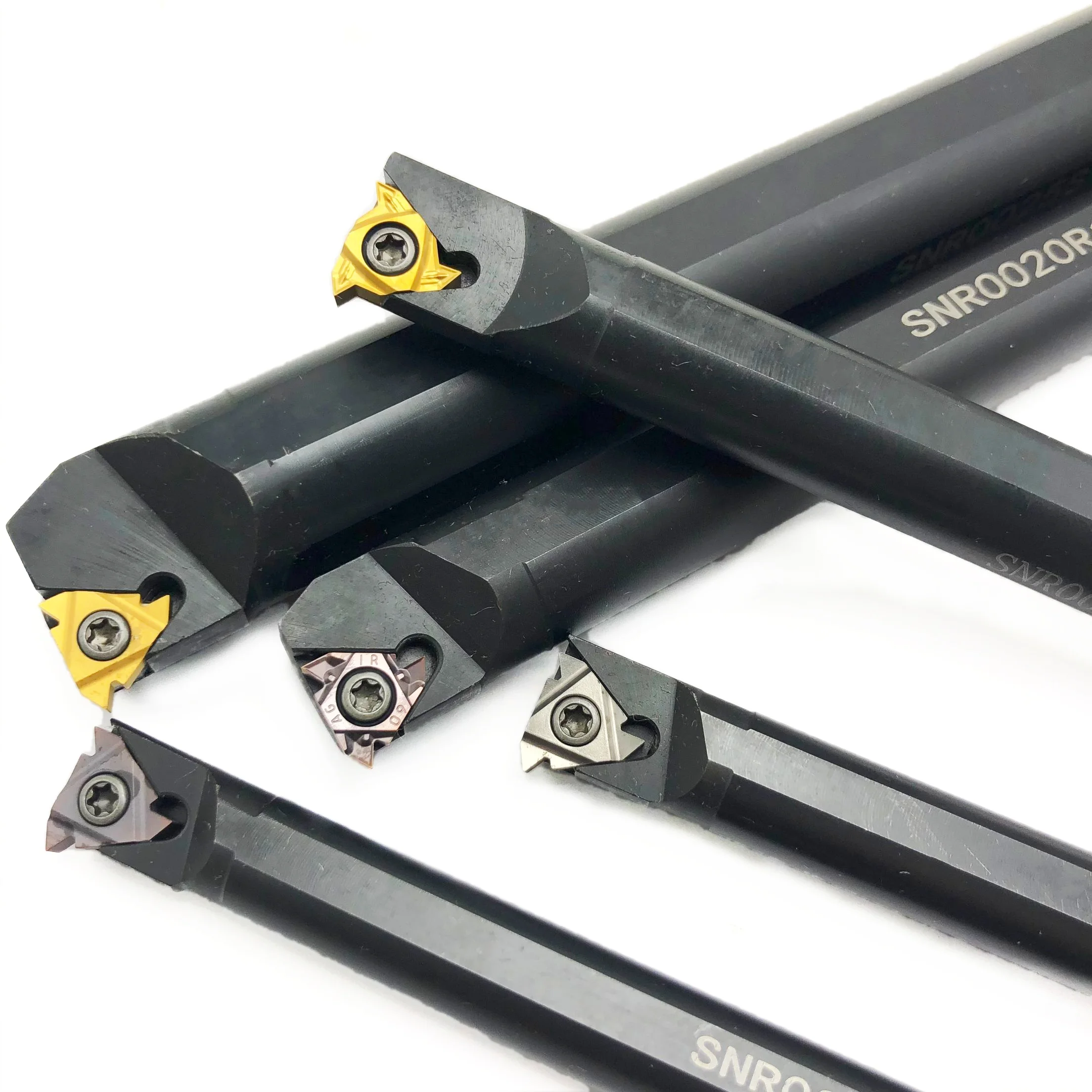 CNC bubut holder 0014N16 0016Q16 0020R16 0025S16 alat pemutar benang internal pemegang masukkan batang bor untuk 16IR AG60 pisau