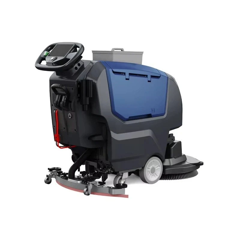 Floor Washer Cleaning Machine Electric Single Brush Walk-behind Floor Scrubber Commercial