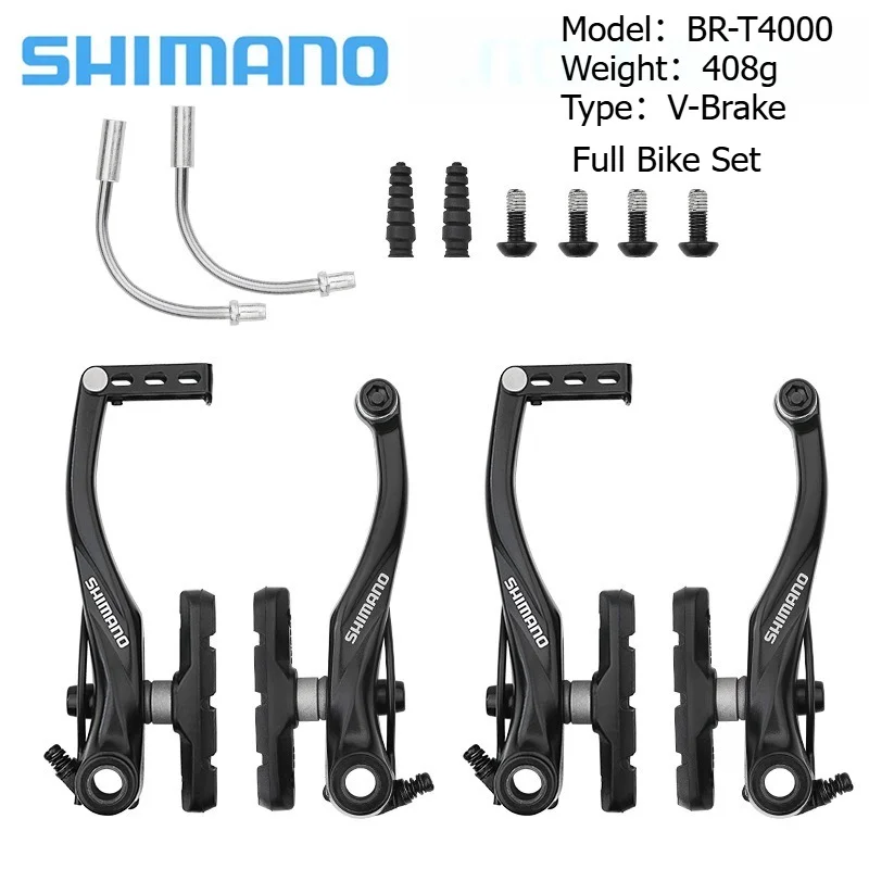 SHIMANO Alivio BR T4000 Linear V Brake Mountain Bike Bicycle Brake Road MTB Folding Bike City Recreational Bicycle Brake