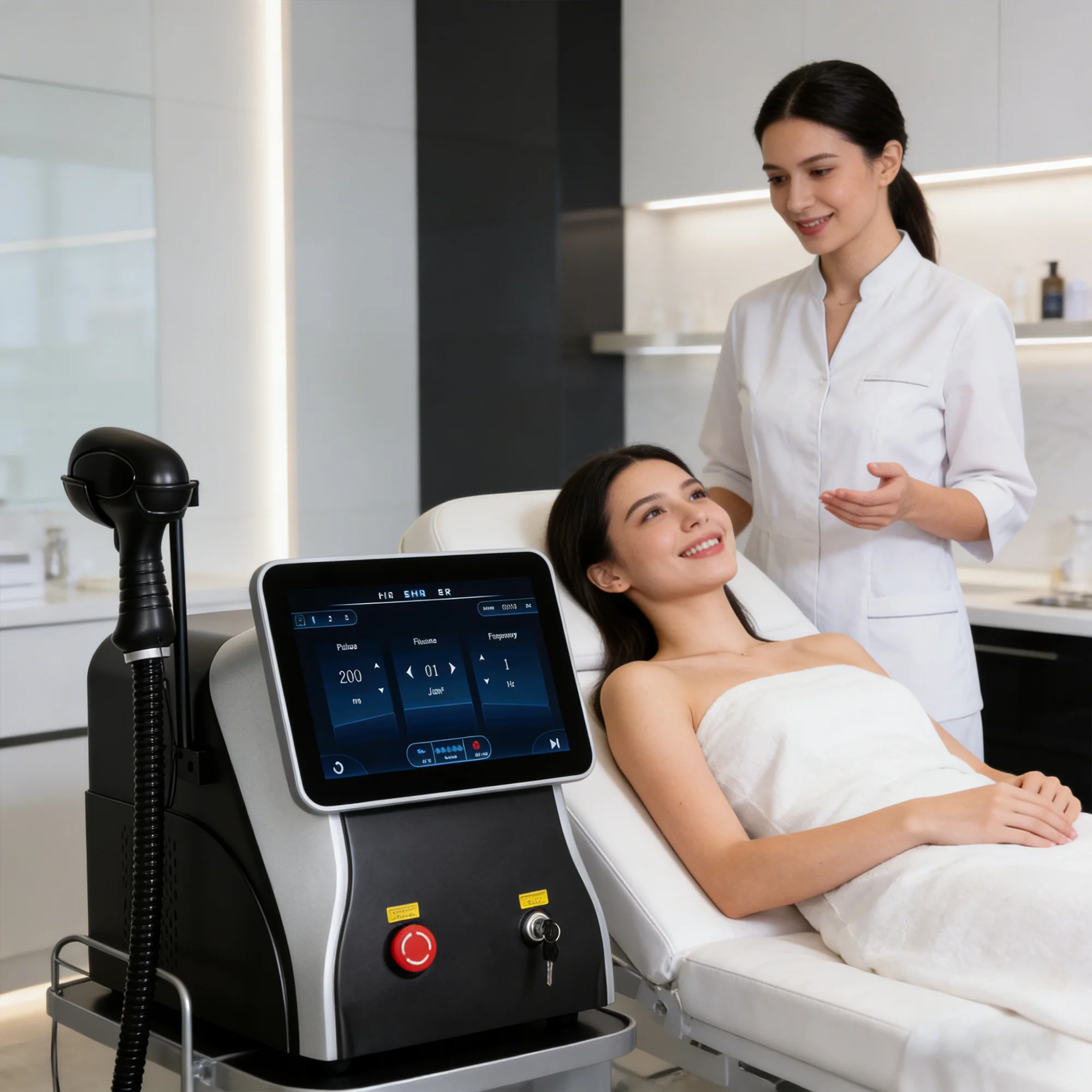 

808nm Newest Laser Hair Removal Machine Whole Body Usable long-lasting Effect Safe And Reliable Worry Free Hair Removal