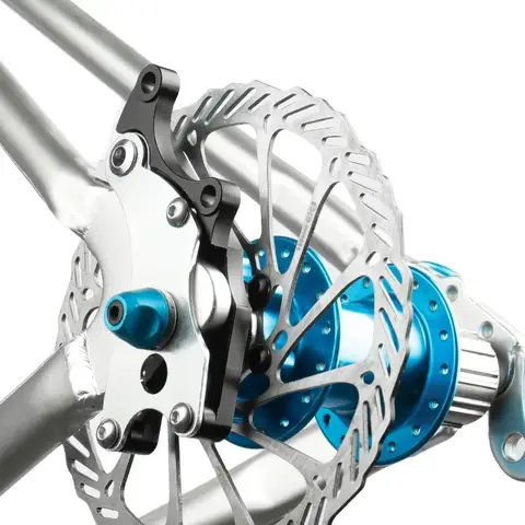 AXI 자전거 디스크 브레이크 어댑터 MTB 프레임 V 브레이크 장착 변환기 도로 자전거 뒷바퀴 헤비 듀티 변환 액세서리