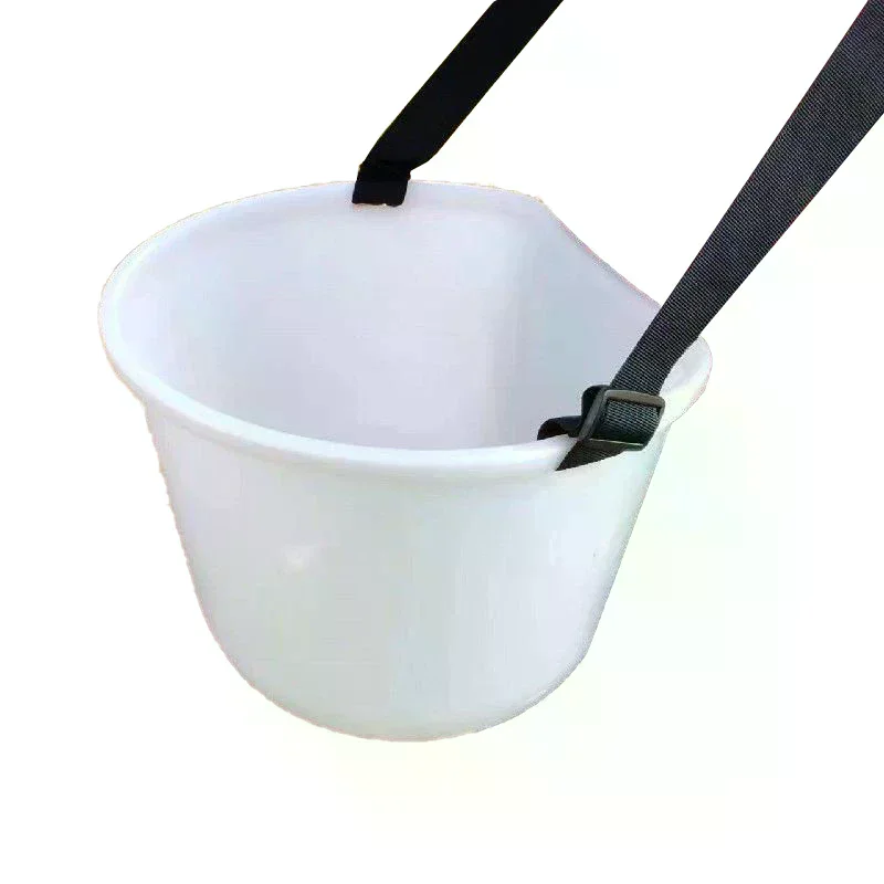 Plastic Fruit Picking Bucket Adjustable Shoulder Strap High Load For Orchard Harvest Gardening Thickened