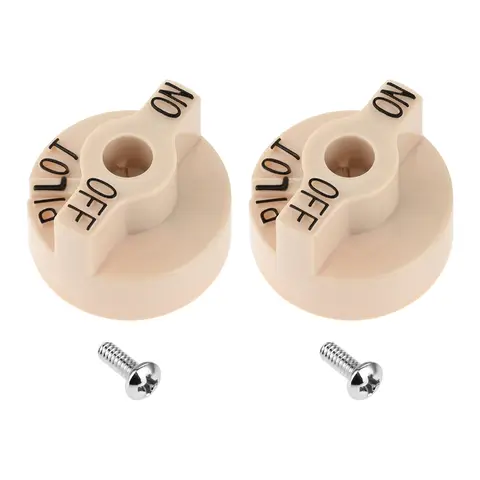 2Pcs 1751-012 Robertshaw 온도 조절기 용 가스 밸브 손잡이 온도 조절 손잡이 1751-012 S1453A P3202-92 810-0109 810-0433