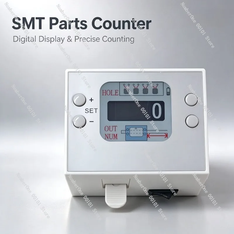 Color Screen Portable SMT Component Counter, Mini SMD Parts Counting Machine, Quick Electronic Components Tallying Tool