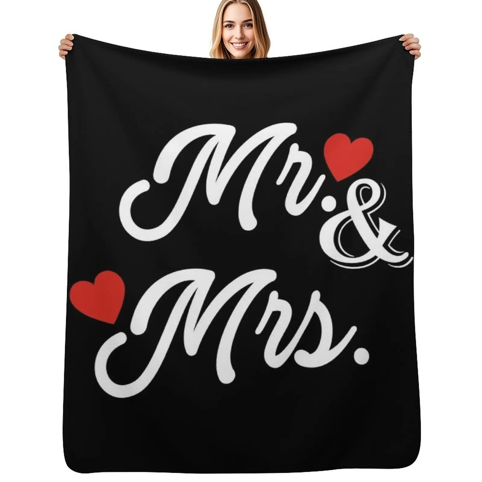 

Mr & Mrs Throw Blanket Soft Big Luxury Throw Soft Beds Blankets For Bed Blankets
