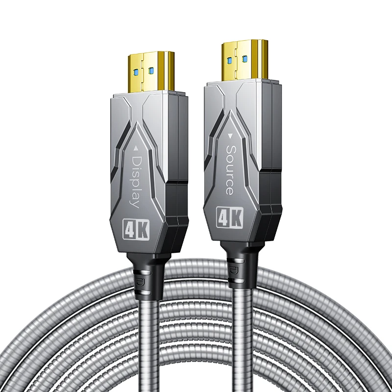 DTECH 150m HDMI Cable HD TV 3D Dynamic HDR 4K 60Hz Armored Fiber Optic Cable