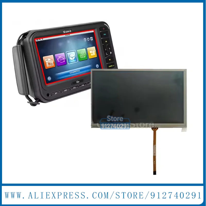 New 7 Inch LCD Display Touch Screen Panel For GIT G-SCAN2 GSCAN2 Touch Panel Screen Glass Digitizer LCD Panel