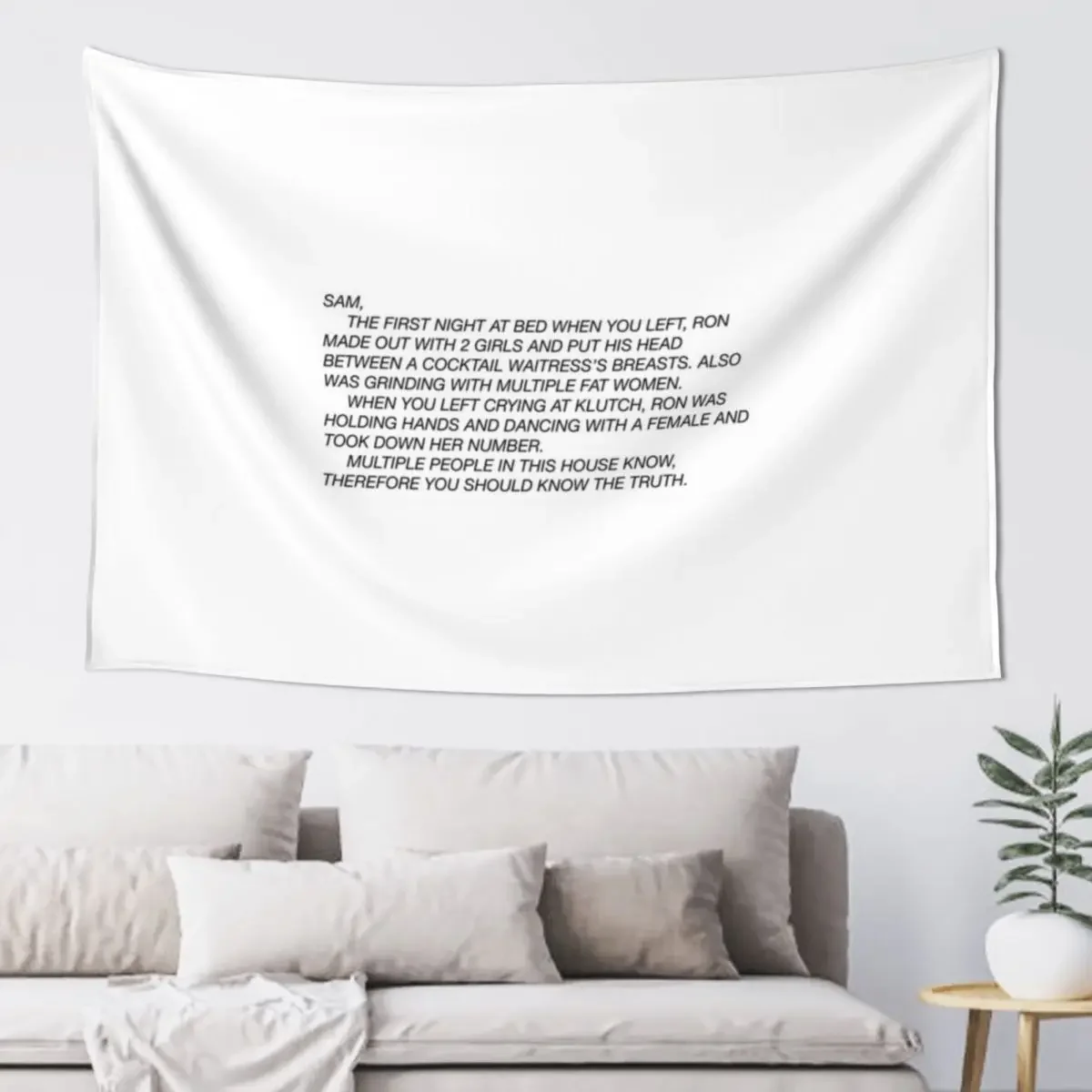 the letter Tapestry Room Aesthetic Decor Home Decorations Wallpapers Home Decor Tapestry