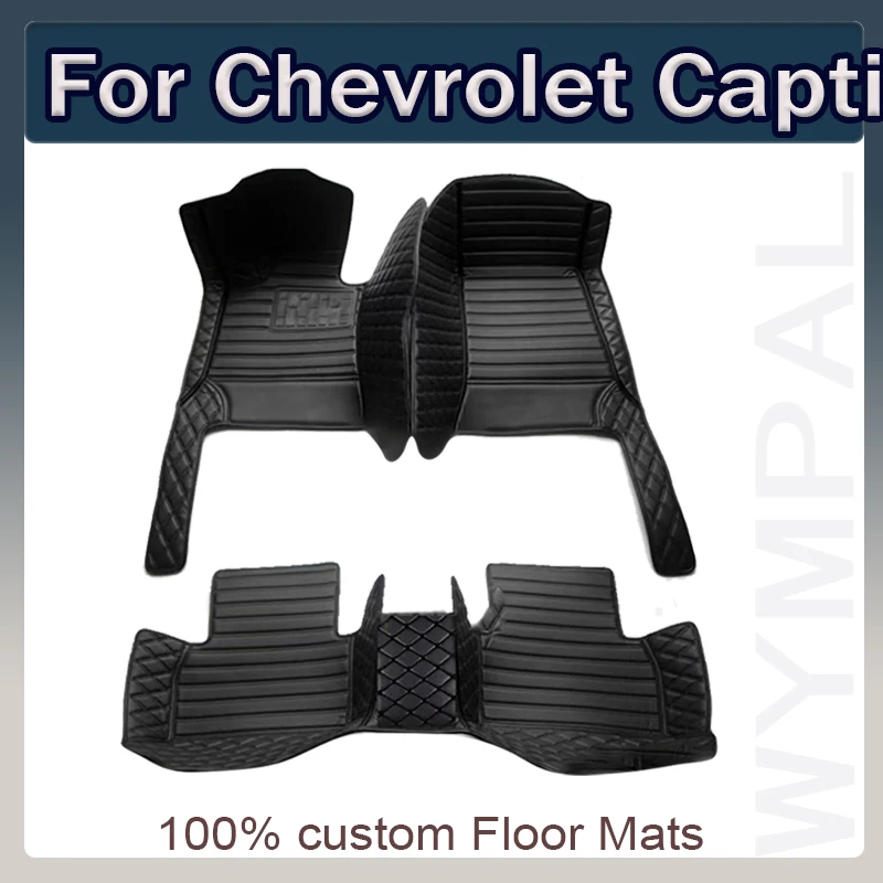 

Автомобильные коврики для Chevrolet Captiva 7seat C100 C140 2006 ~ 2010, коврики с защитой от грязи, кожаные коврики, коврики, детали интерьера, автомобильные аксессуары