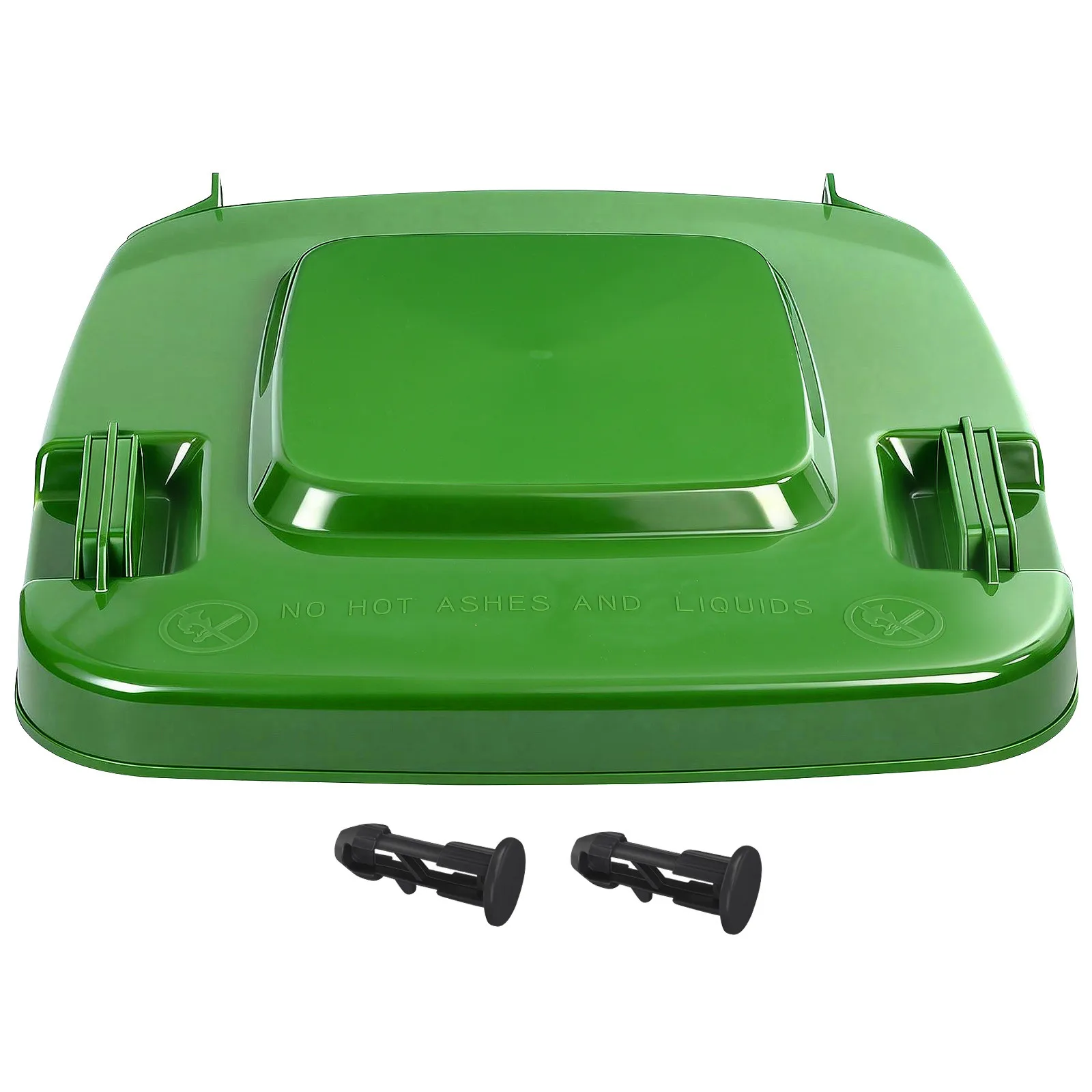 

Trash Waste Bin Plastic Trash Can Lid Cover Large Size Easy Plastic Garbage Can Lid Clean Home Supplies