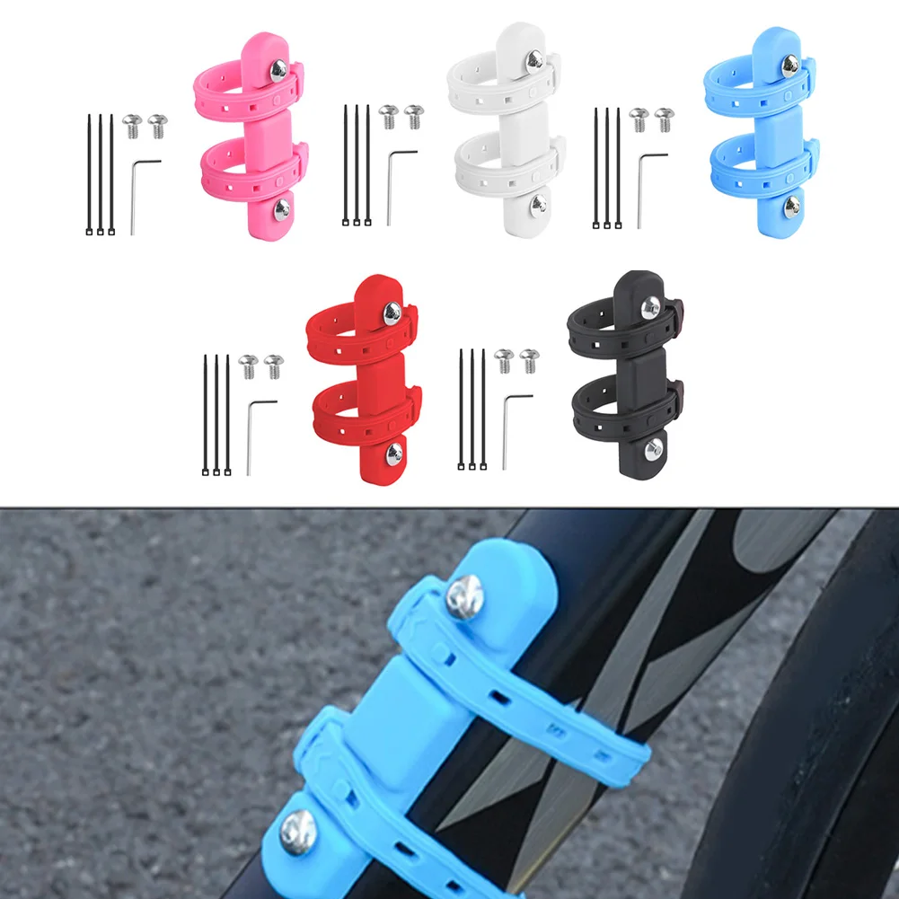 A Set Of Bike Water Bottle Cage Adapter Bottle Holder Mount Base Adjustable Mountain Road Bike Riding Equipment