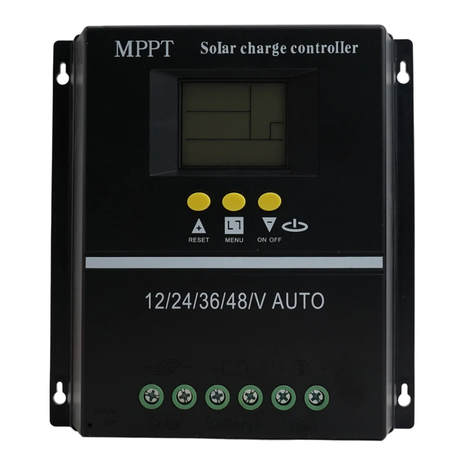 60A/80A/100 AMPPT Solar Charge Controller 12V/24V/36V/48V LCD Display Battery Regulator With Dual USB Ports For Mobile Phones