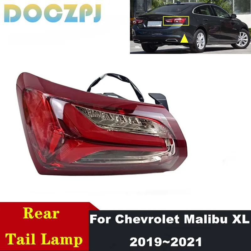 

1PCS Auto Rear Taillights Back Lamp Fit For Chevrolet Malibu XL 2019 2020 2021 Barke Warming Light