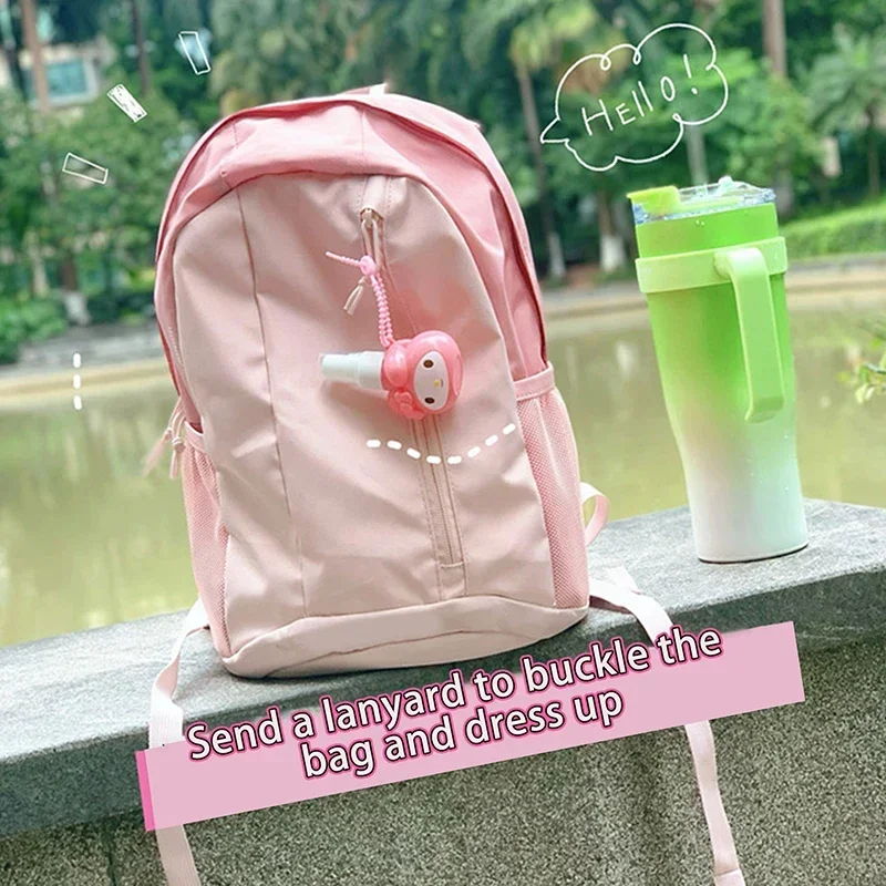 50ml Kawaii Anime Sanrio Flacone Spray Kuromi Cinnamoroll My Melody Studente Viaggio Cosmetici Portatili Profumo Alcol Press Bottl