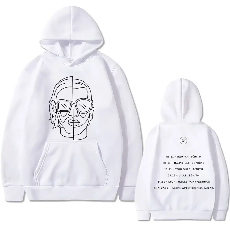 Rapper Le Monde Chico Album PNL Art Aesthetic Hoodie Men Women Vintage Oversized Sweatshirt Mens French Rap Band Hooded Pullover