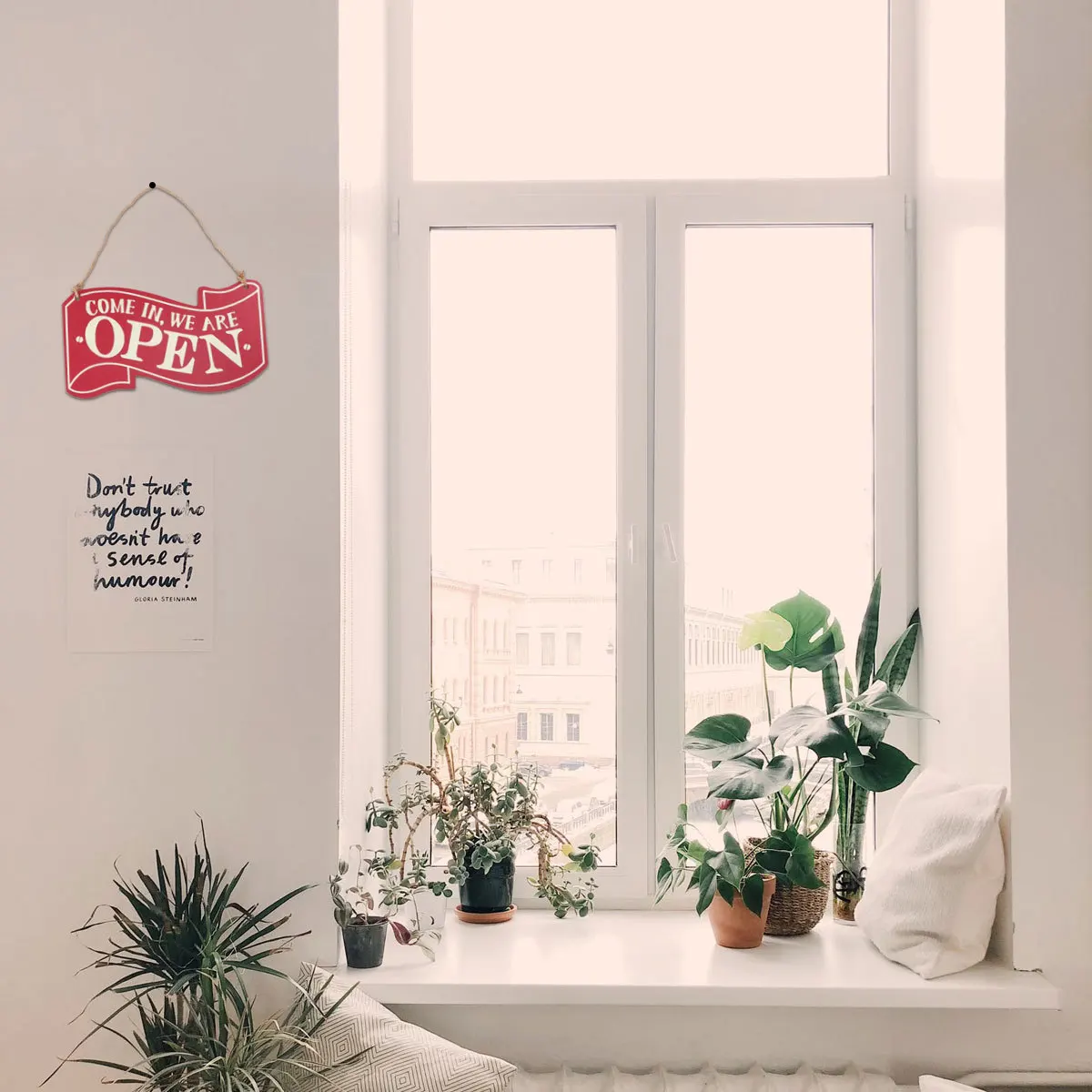 

1Pcs Wooden Door Sign Double-Sided Wooden Door Plate Red Open Close Sign for Home Cafe Shop Restaurant Barber Store