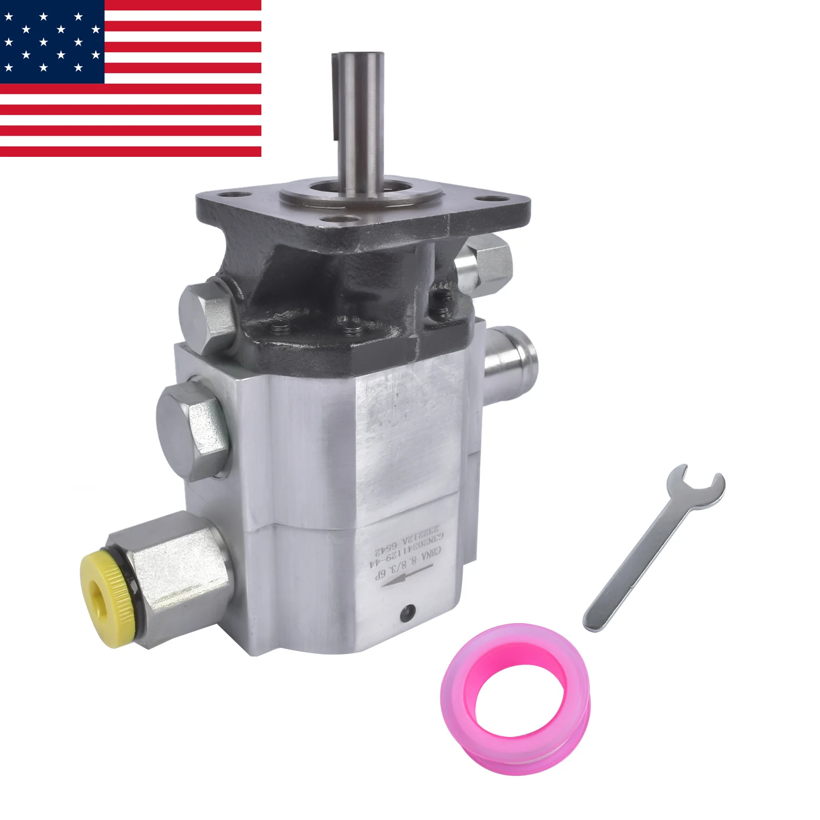 AP03 Hydraulic Wood Log Splitter Pump 11GPM 2 Stage 3000PSI Aluminum Hydraulic Gear Pump