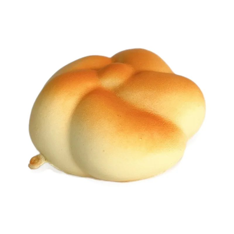 واقعية بو زهرة الخبز لينة ضغط انتعاش بطيء لعبة لتخفيف التوتر وهمية الغذاء التصوير الدعامة نافذة خزانة نموذج الديكور #5