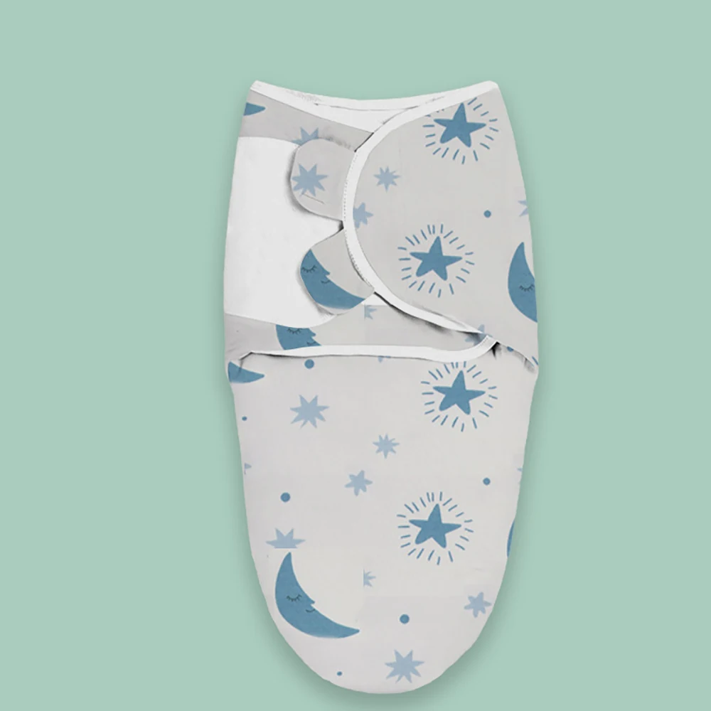 ผ้าห่อตัวทารกผ้าฝ้ายแท้ทารกแรกเกิดป้องกันการเตะทุกฤดูกาลห่อสําหรับทารกเพื่อป้องกันความเครียด