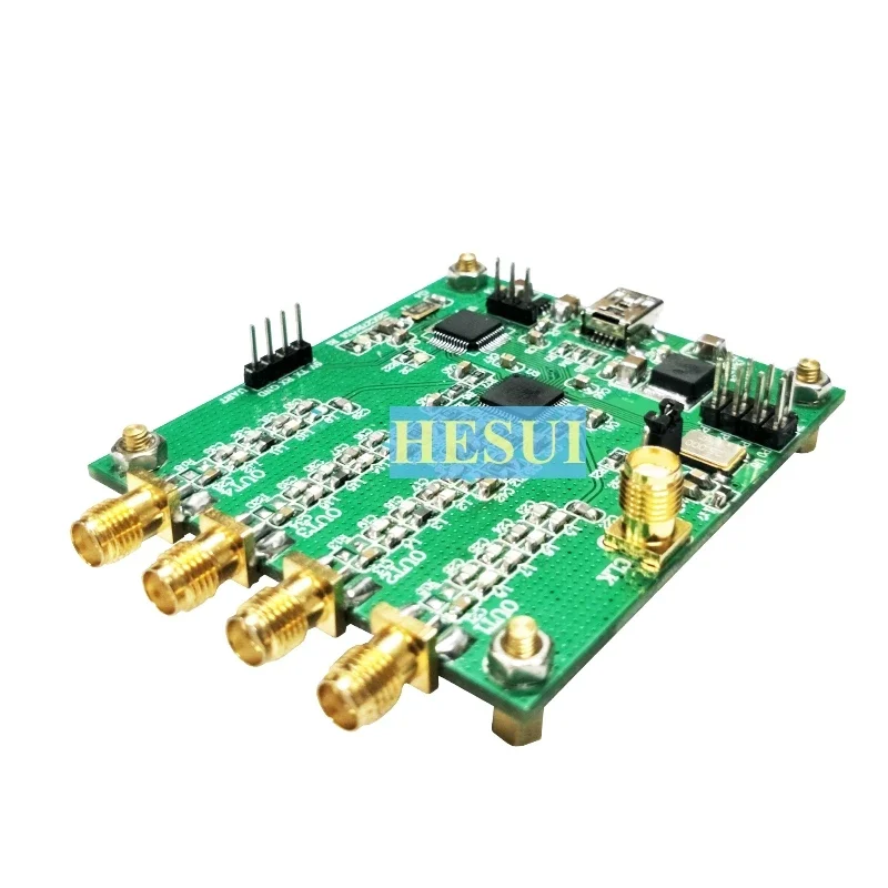

AD9959 Four-channel DDS module RF signal source generator AT command serial port output sweep frequency AM