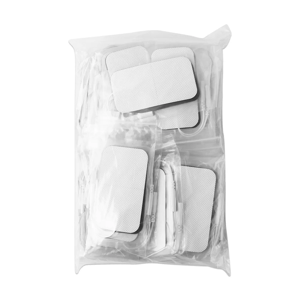 100/50/20P Tientallen Elektroden Pad EMS Spierstimulator Patch Herbruikbare Vervangbare Niet-geweven Stof zelfklevende Massager Stickers
