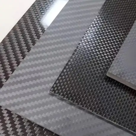

5-10mm 3K Carbon Fiber Panel High Rigidity Wear Resistant Lightweight Sheet for Automation Aerospace Automotive Custom Parts