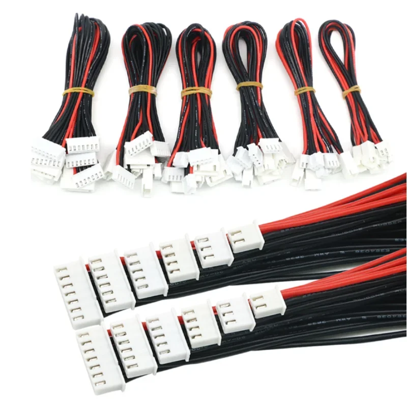 Jst-xh 2s 3s 4s 5s 6s 7s 8s Lipo Battery Balance Charger Plug Line Extension Cord Wire Balancer Connector Cable 10/20/30cm 22awg