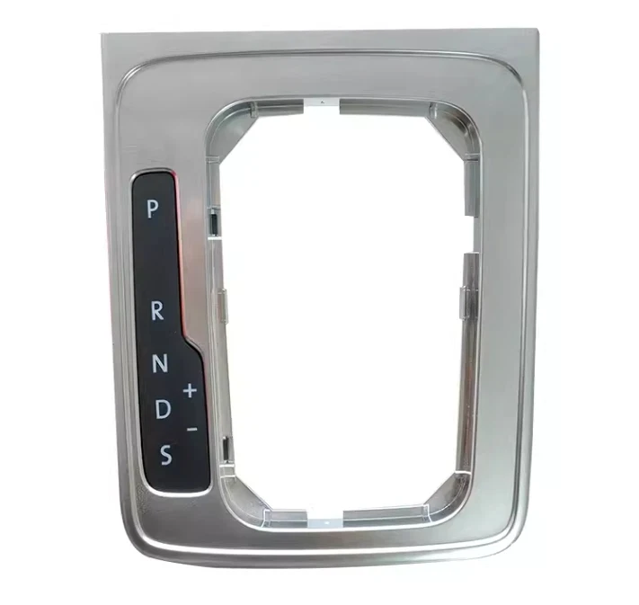 

Black Bracket Panel Black Gear Shift Knob Frame Auto Gear Lever Auto Shift Knob Factory Specifications High Reliability