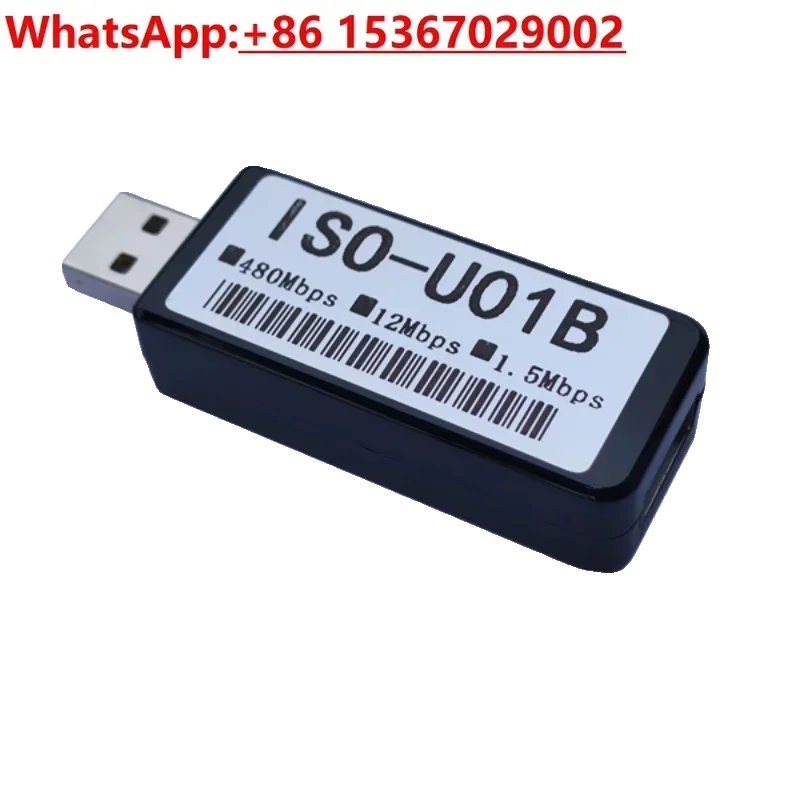 

USB High Speed Isolator 480Mbps Protected USB Port DAC Decoder Audio Cancellation Current Sound ADUM3165