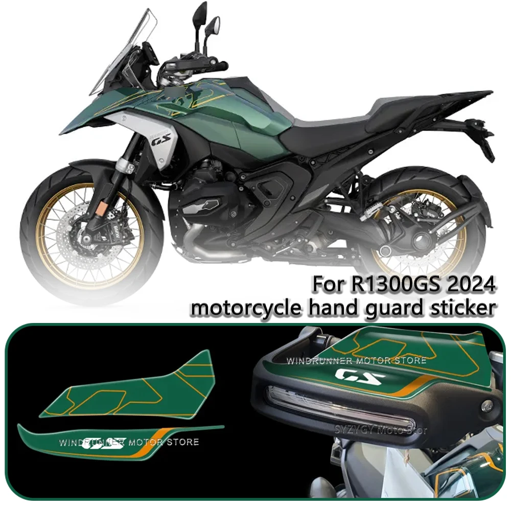 

Motorcycle handguard 3D decorative sticker Motorcycle waterproof sticker For BMW R1300GS R 1300GS Trophy 2024 Accessories