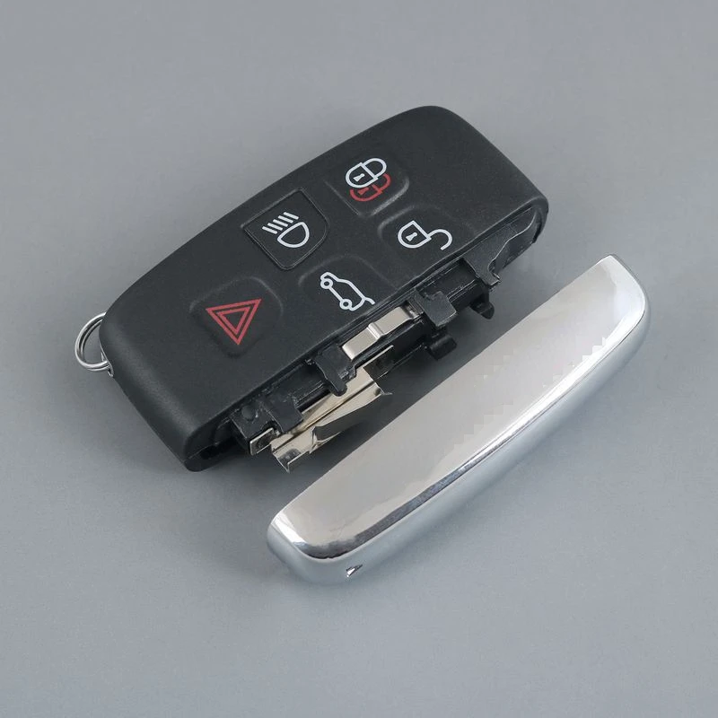 Car Key Shell Remote Housing for Land Rover Range Rover Freelander 2 Sport Evoque Velar Range Discovery Jaguar XJ XF XKR XE F-TY