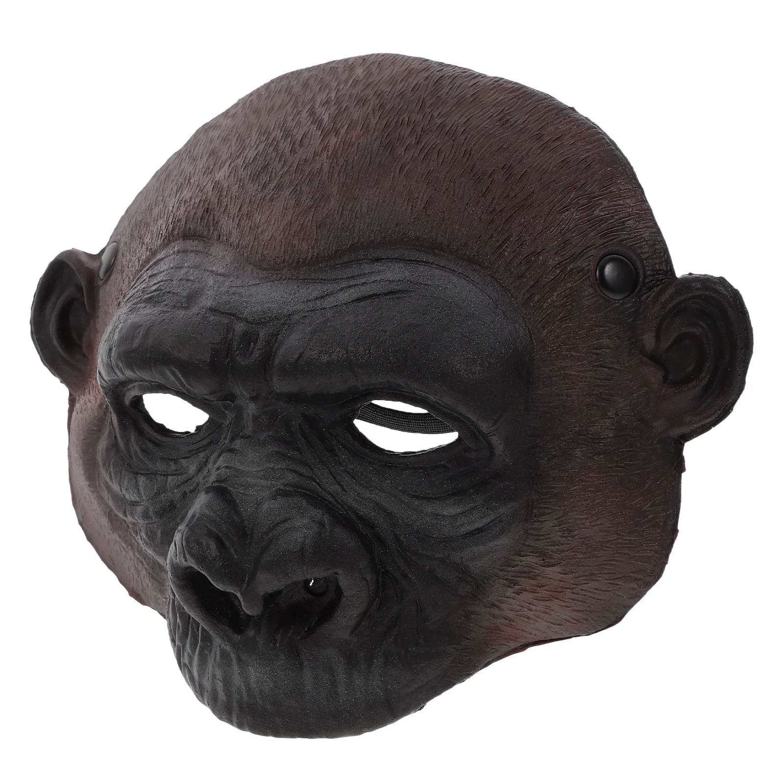 قناع تنكري للهالوين غوريلا مخيف وخفيف الوزن من البولي يوريثان بتصميم حيوان زي إكسسوار للحفلات قناع كرنفال الهالوين #2