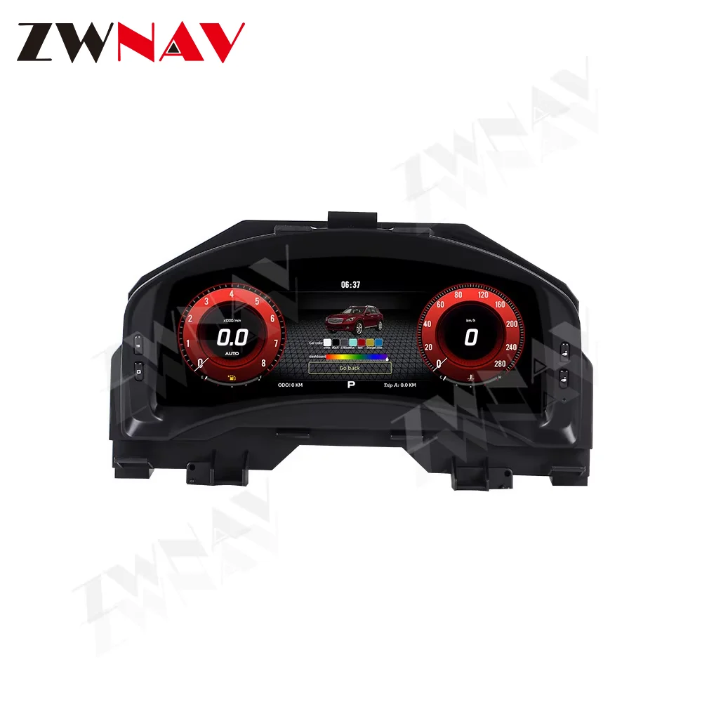 Car Dashboard For Infiniti FX35 FX45 2004-2007 Carplay Navi Virtual Cockpit LCD Gauge Digital Cluster Instrument Panel Meter