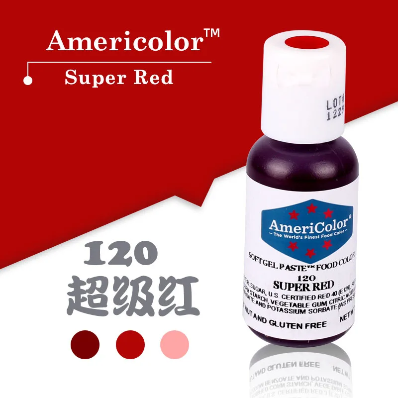 Americolor 22 Farben Lebensmittelqualität Färbepigment Kristall Farbstoff Epoxidharz DIY Kerze Seife Färbung Handarbeit Kunsthandwerk Pigment