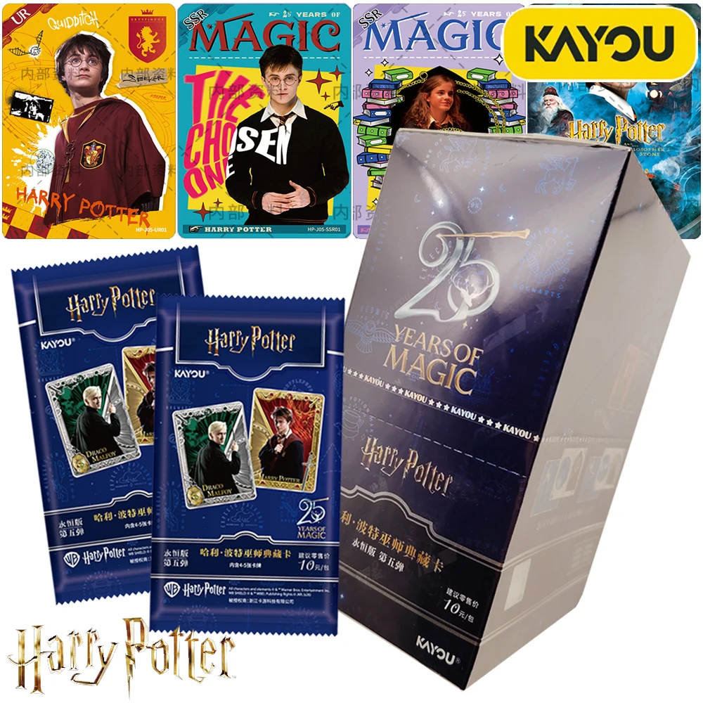 

Official Kayou Harry Potter Collection Card Popular Magical Movies High Quality Character Card Encourage Kid's Birthday Surprise