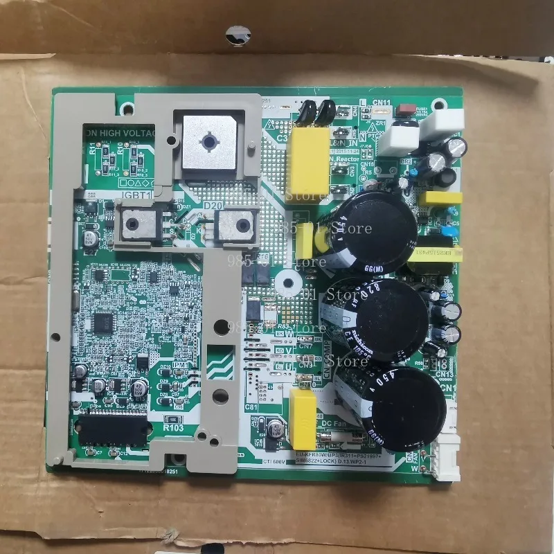 Air conditioner inverter control board, matching core electronic components for universal cooling and heating unit equipment