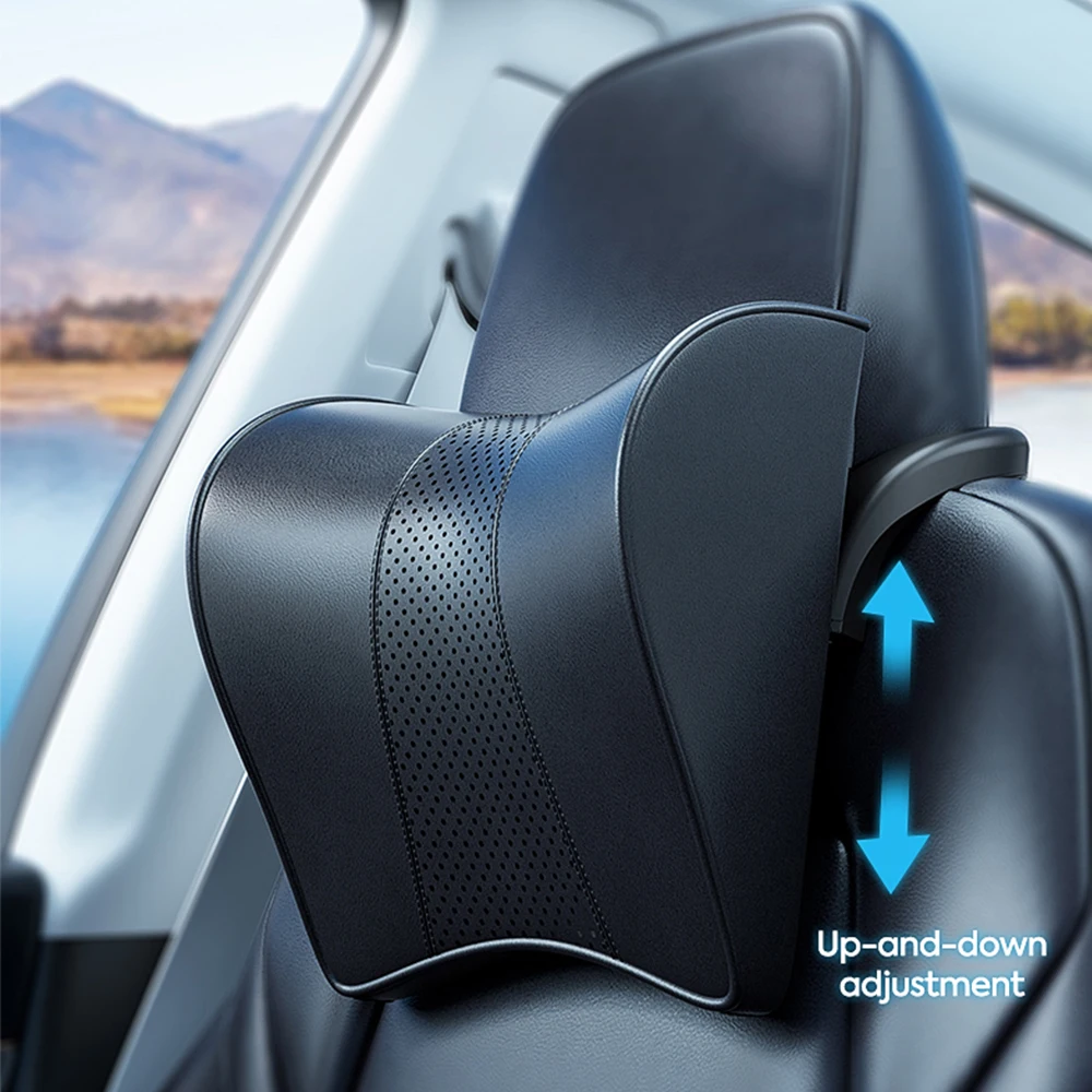 1Pc Car Seat Backrest Neck Pillow Travel Side Sleep Adjustable Pillow Multiple Decompression Neck Pillow For Tesla Model 3/Y/X/S view 5