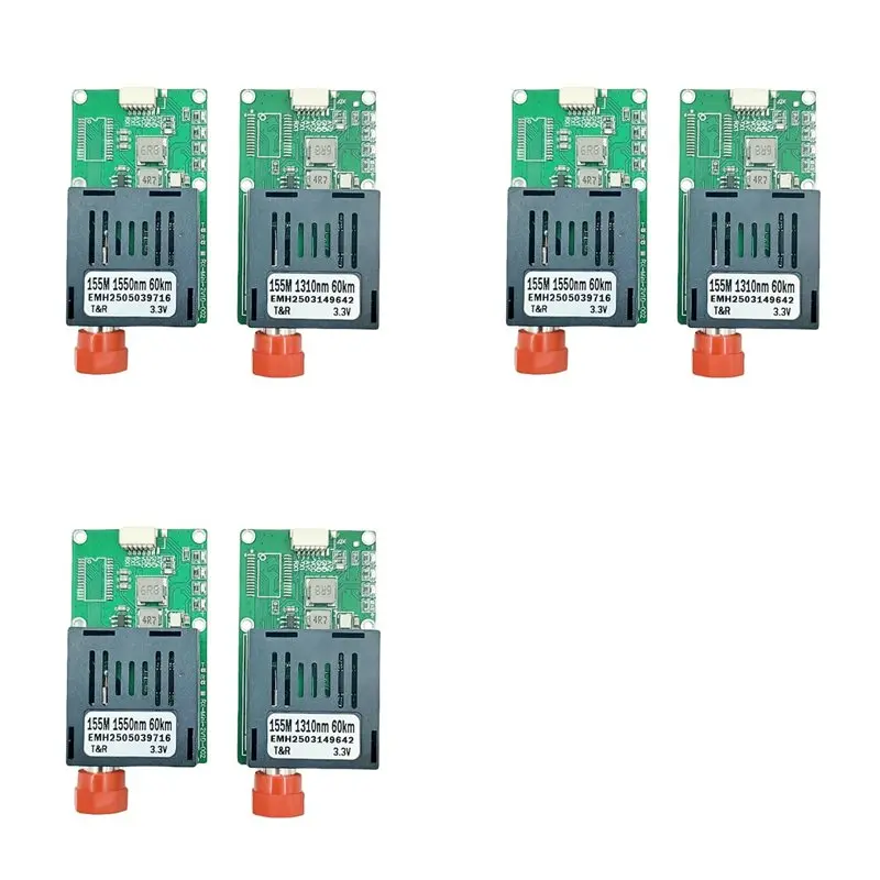 

A92Z 3X TTL Optical Transceiver Module 60KM Optical End Device Dedicated Optical Port ST Interface Module UART/SBUS