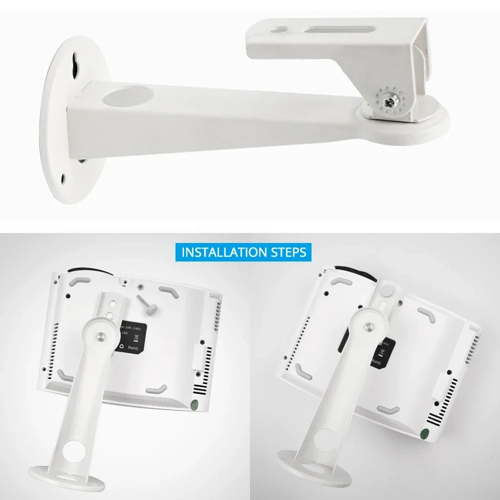 حامل جهاز عرض Thundeal مثبت على الحائط 360 درجة °   حامل جهاز عرض معدني دوار HY300 Pro HY320 HY310 لجدار السرير والمكتب وغرفة النوم والمنزل