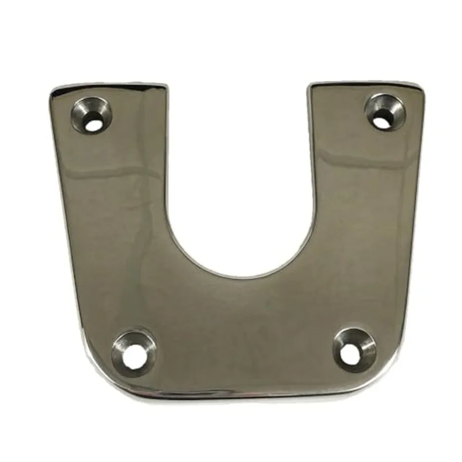 

Stainless Steel Side Mount Receptor for Table Pedestal System with Removable Side Mount Bracket Ideal for Commercial Kitchen Co