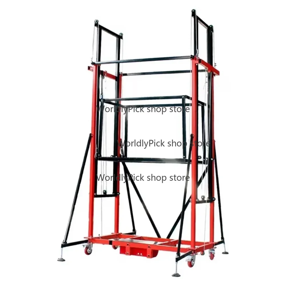 Foldable mobile lifting fully automatic remote control electric scaffolding