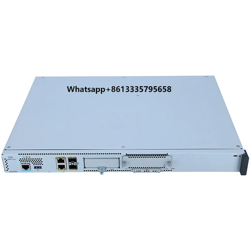 

Cisco Router C8200 Series 8200L-1N-4T Enterprise Router GigE Rack Mountable WEP Wired Catal Yst 8200L-1N-4T Enterprise Routers