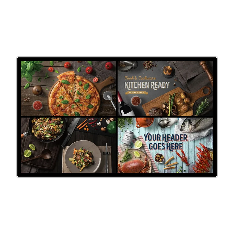 Advertising Player 10 15 24 32 43 49 55 65 Inch Wall-mounted Android System Control Digital Advertisement Equipment